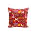 UMD Fan Pattern (Red) / Throw Pillow