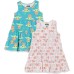 Amazon Essentials Disney | Marvel | Star Wars Girls and Toddlers' Knit Sleeveless Tiered Dresses, Pack of 2